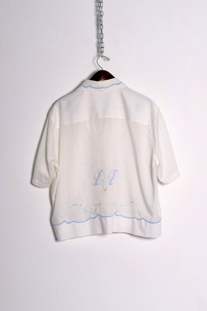 Up-cycled Vintage Embroidered Shirt
