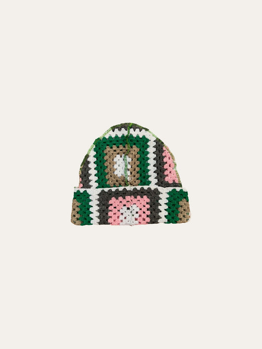 Up-cycled Crochet Beanie