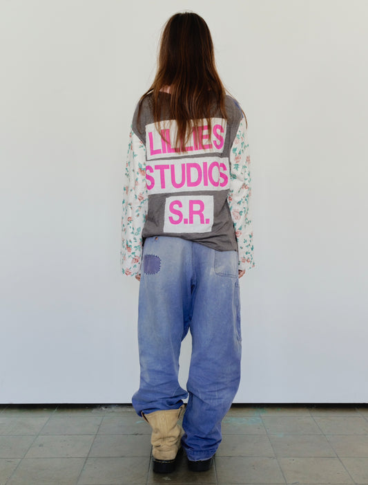 Long Sleeve Up-cycled Vintage Tee