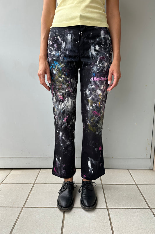 Painted Vintage Dickies Pant Black