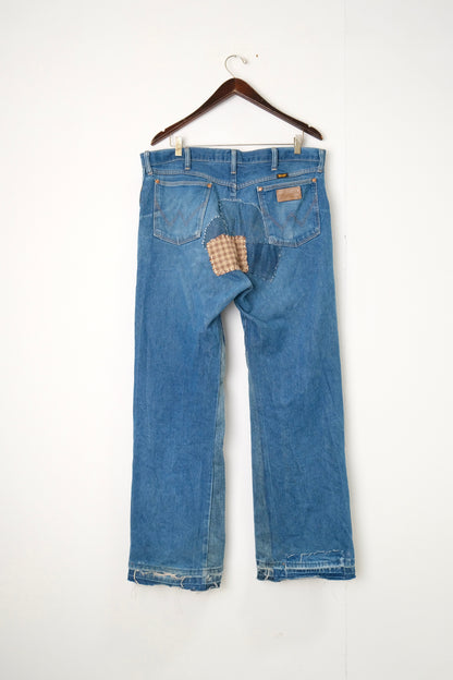 Vintage Wide-Leg CowBoy Denim