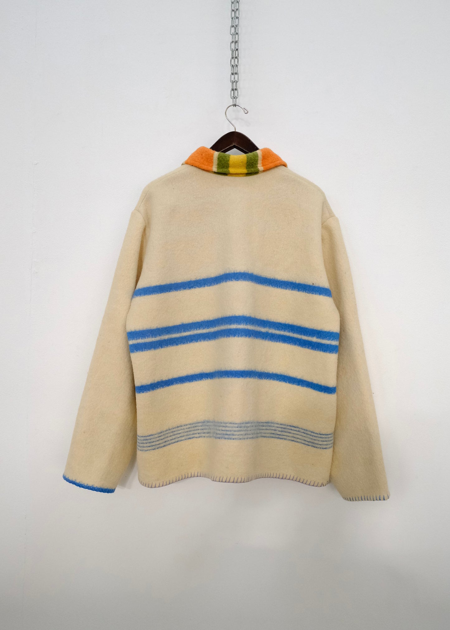 Up-Cycled Blanket Chore Coat