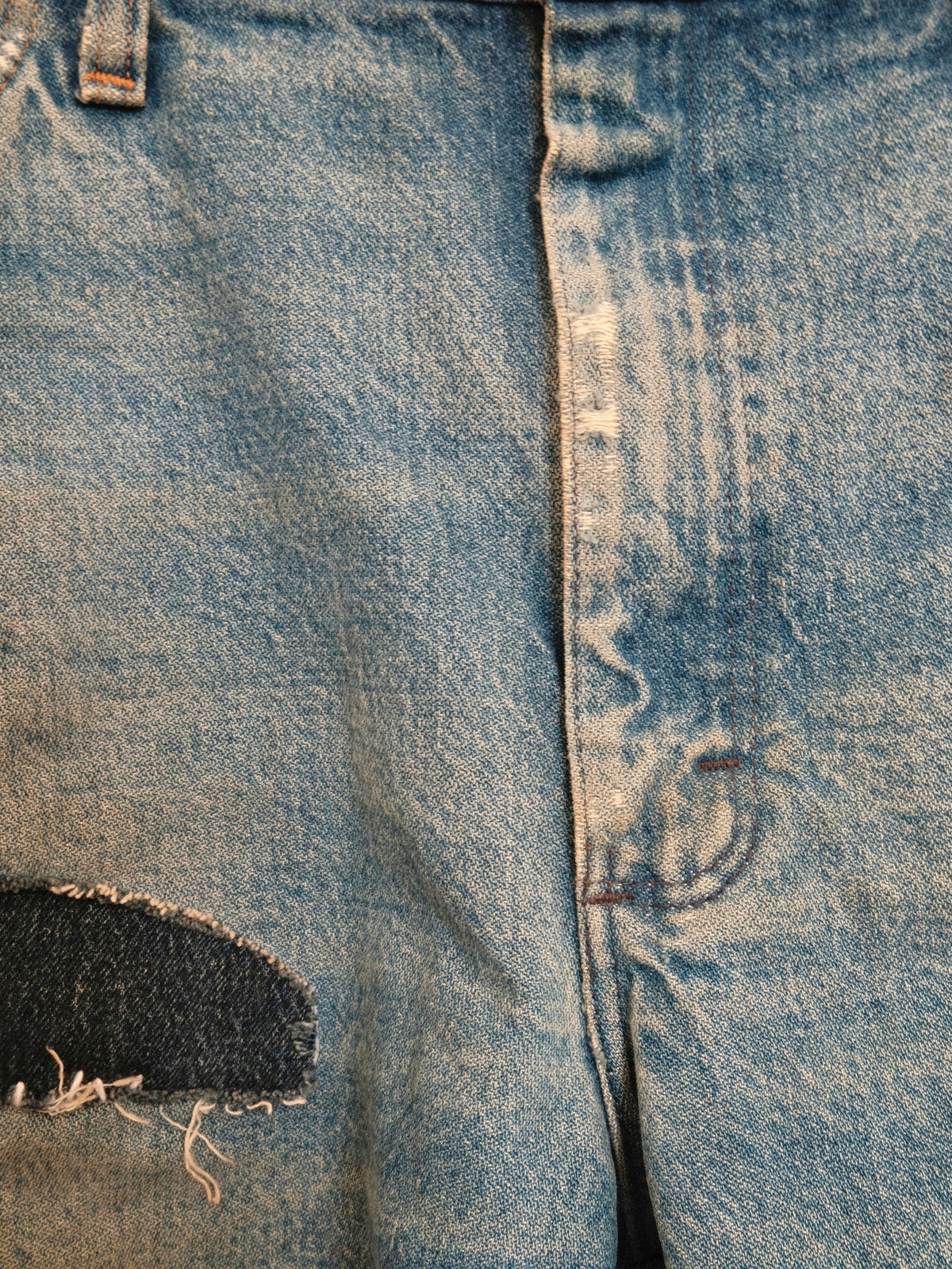 Repaired Vintage Denim Shorts