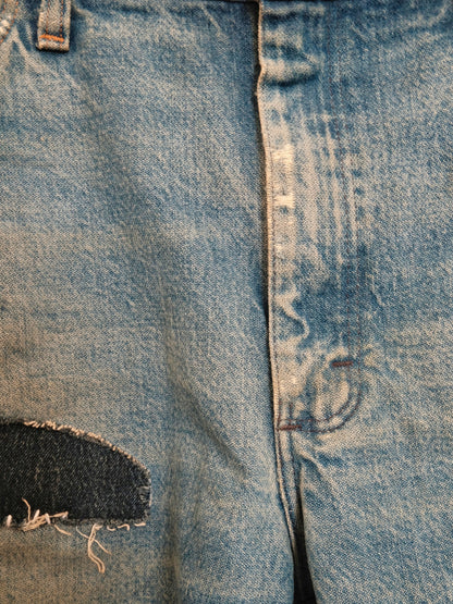 Repaired Vintage Denim Shorts