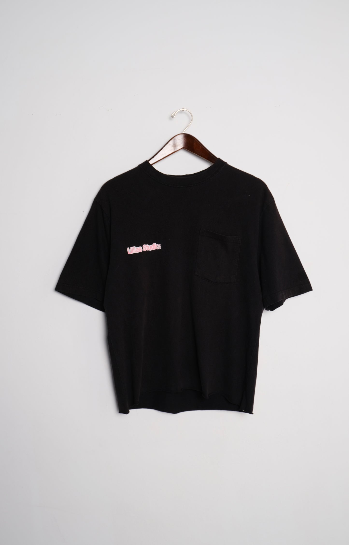 Recycled Black Graphic Print T-shirt