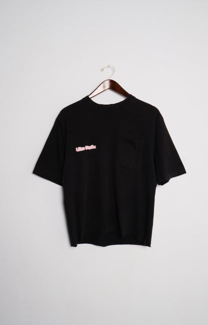 Recycled Black Graphic Print T-shirt