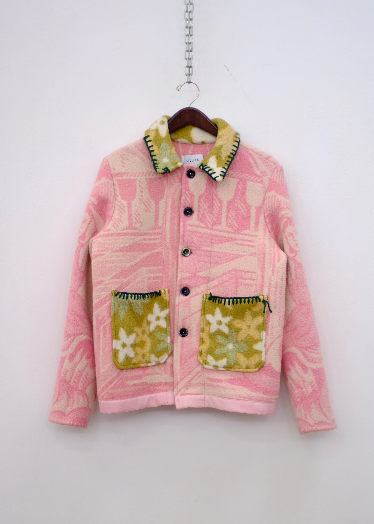 Up-Cycled Blanket Chore Jacket