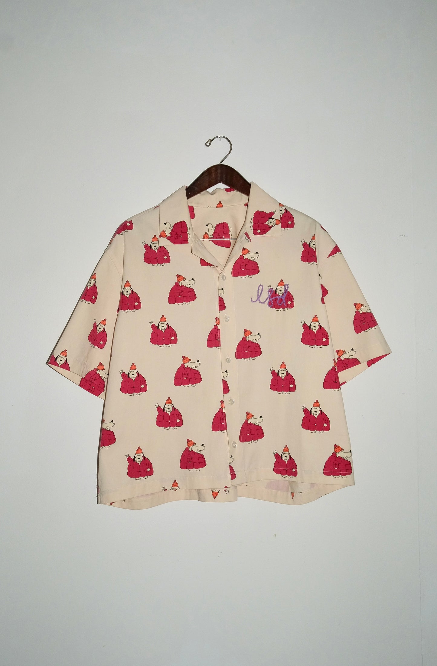 Camp Collar Kids Print Shirt