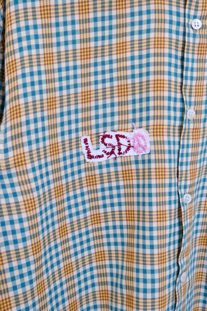 Green Vintage Dead-stock Cotton Shirt