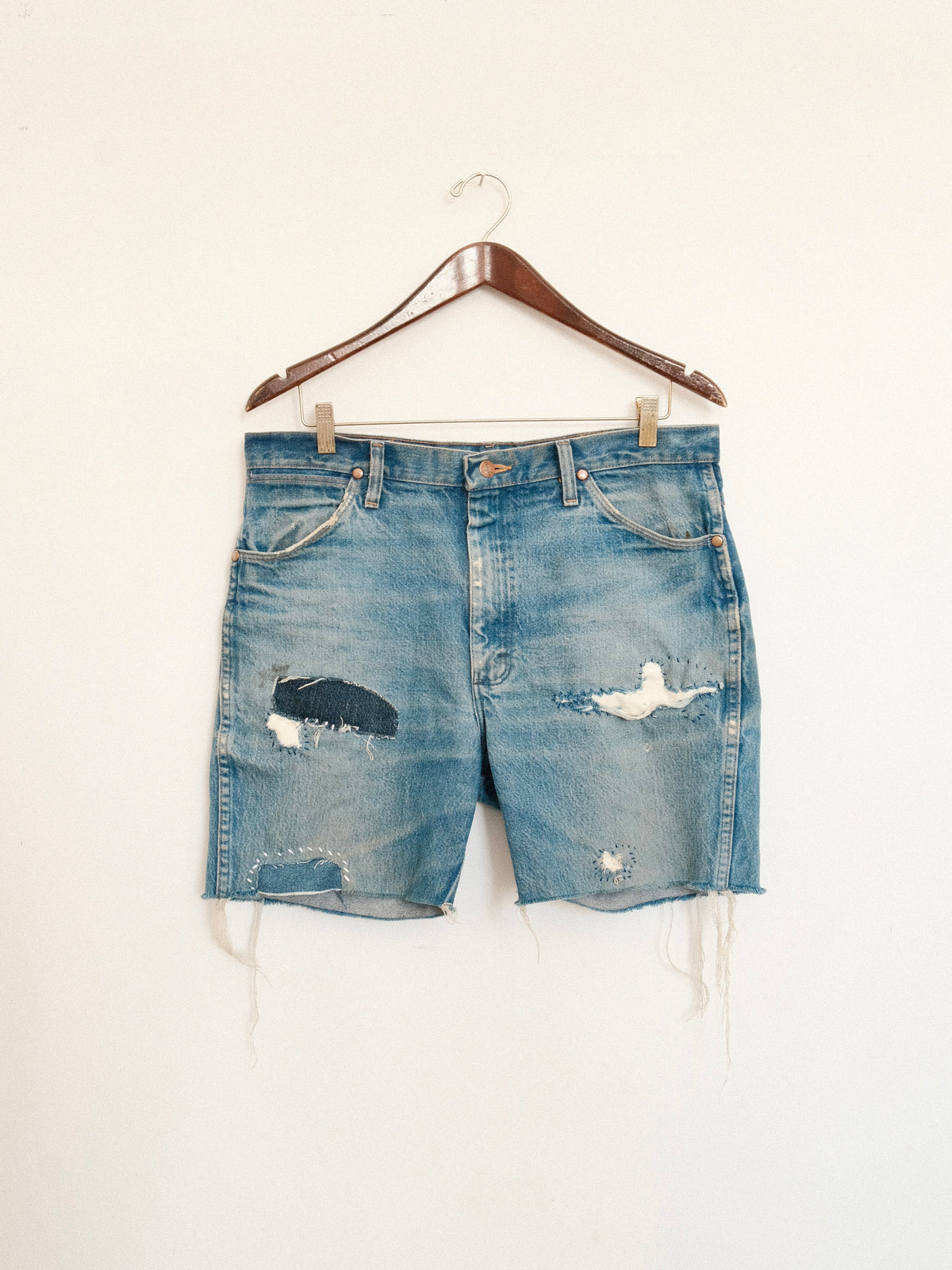 Repaired Vintage Denim Shorts