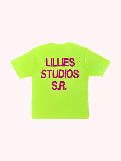 Recycled Vintage Workwear T-Shirt Yellow