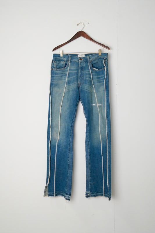 Vintage Overlock Jeans Blue