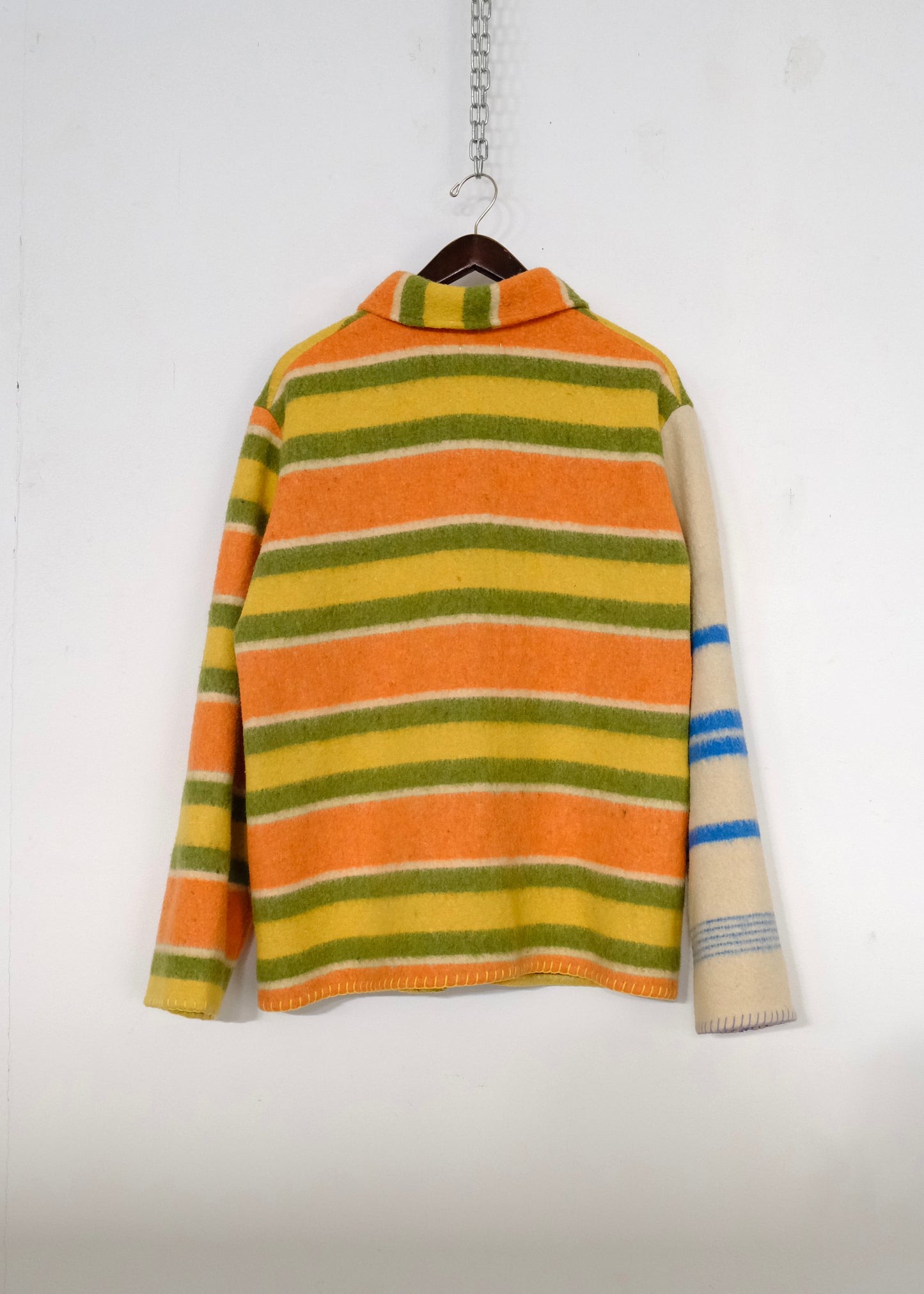 Up-Cycled Blanket Chore Coat