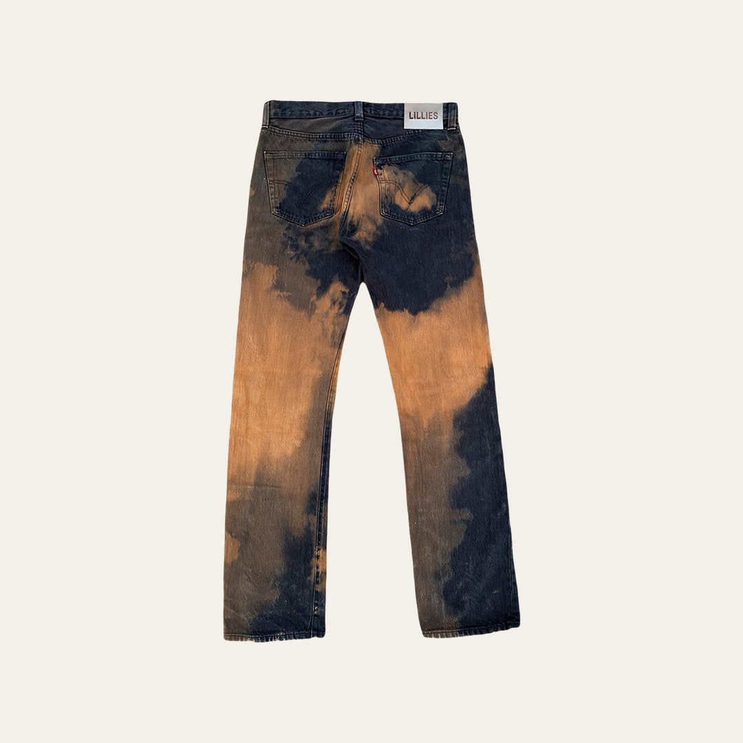 Loethe Bleached Jeans