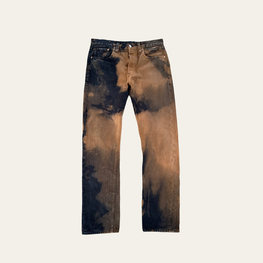 Loethe Bleached Jeans