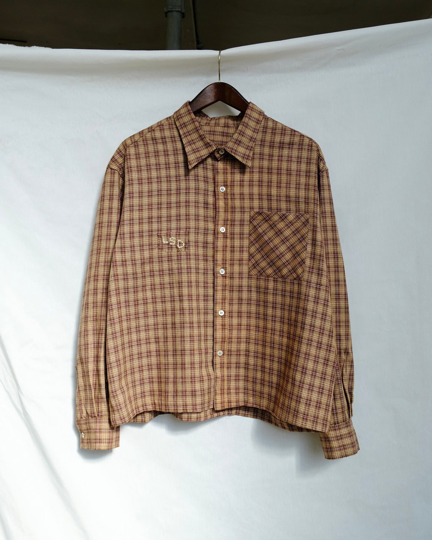 Vintage Deadstock Flannel Shirt in Cotton