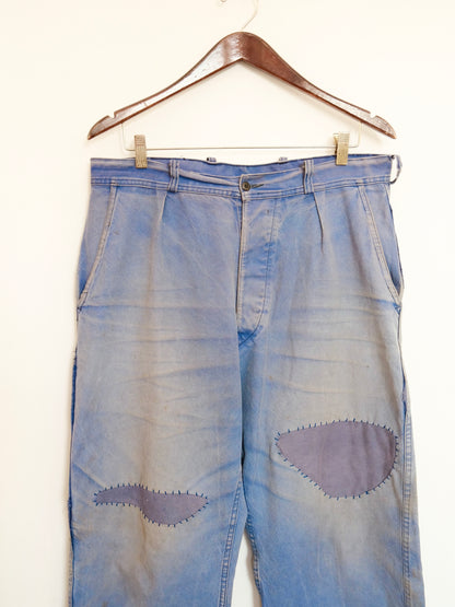 French Worker Repair Pants