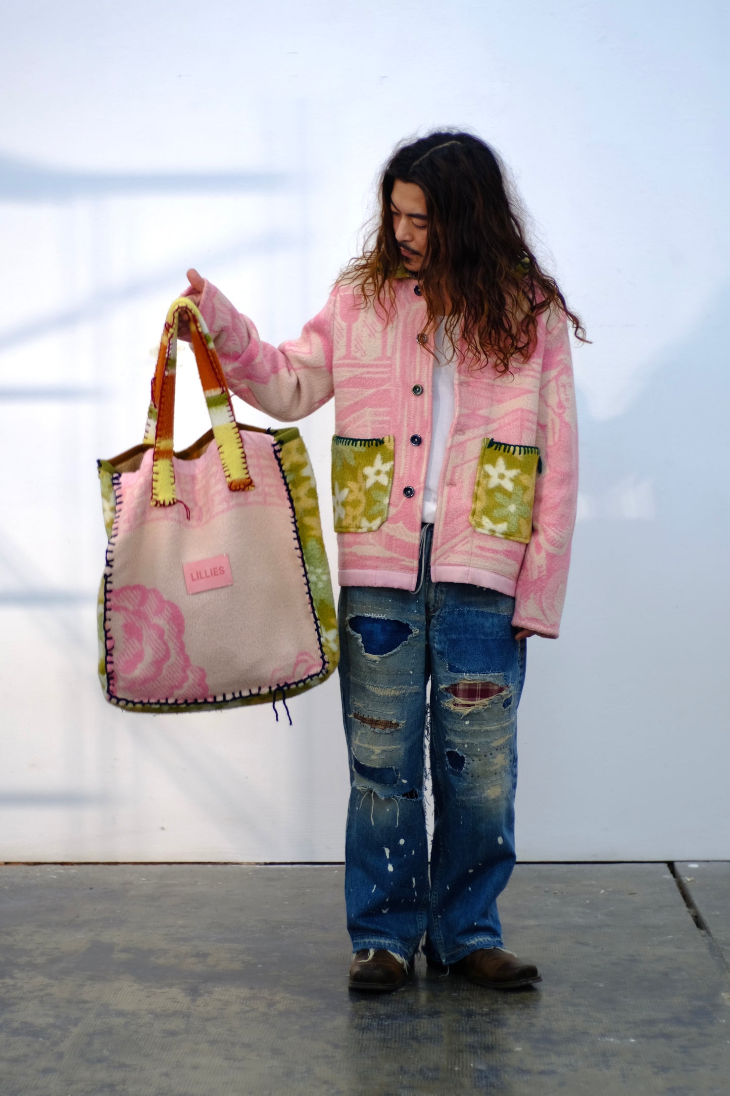 Up-Cycled Blanket Tote Bag