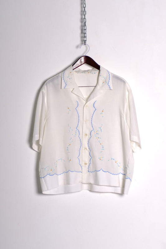 Up-cycled Vintage Embroidered Shirt