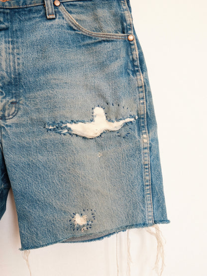 Repaired Vintage Denim Shorts