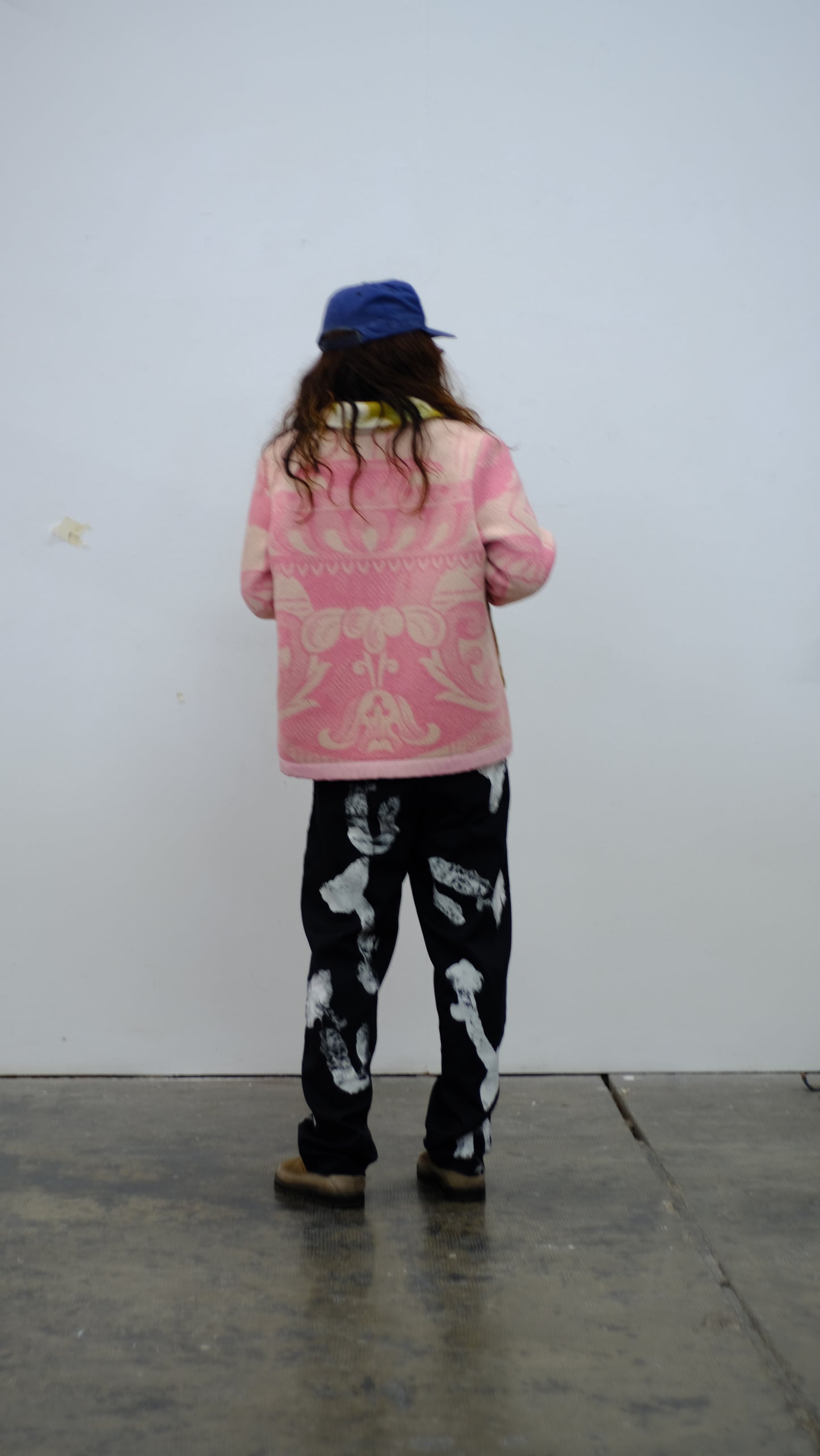 Up-Cycled Blanket Chore Jacket