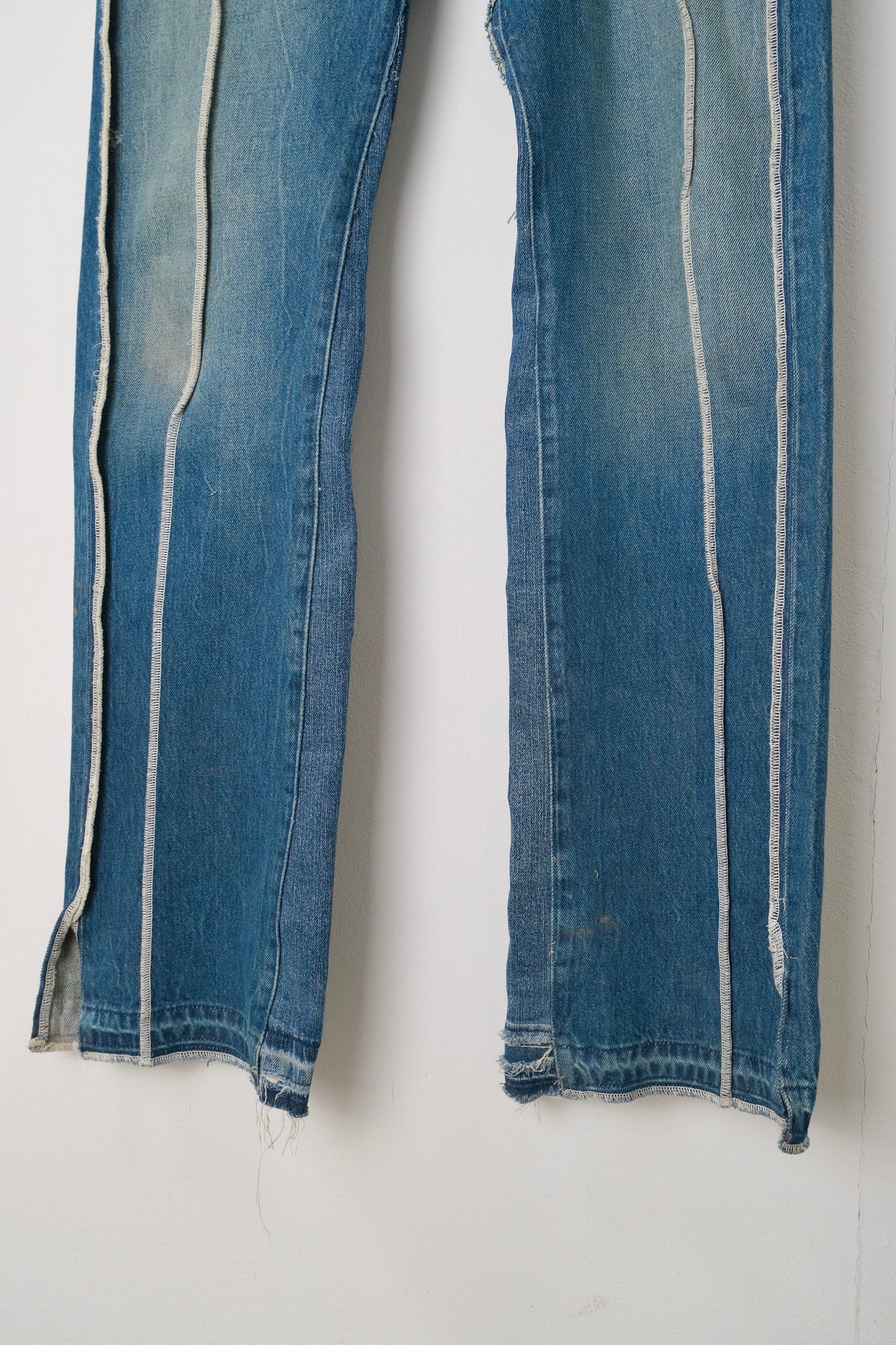 Vintage Overlock Jeans Blue