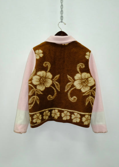 Up-Cycled Blanket Chore Jacket