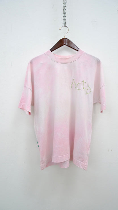 Pink Oversized Cotton Tee