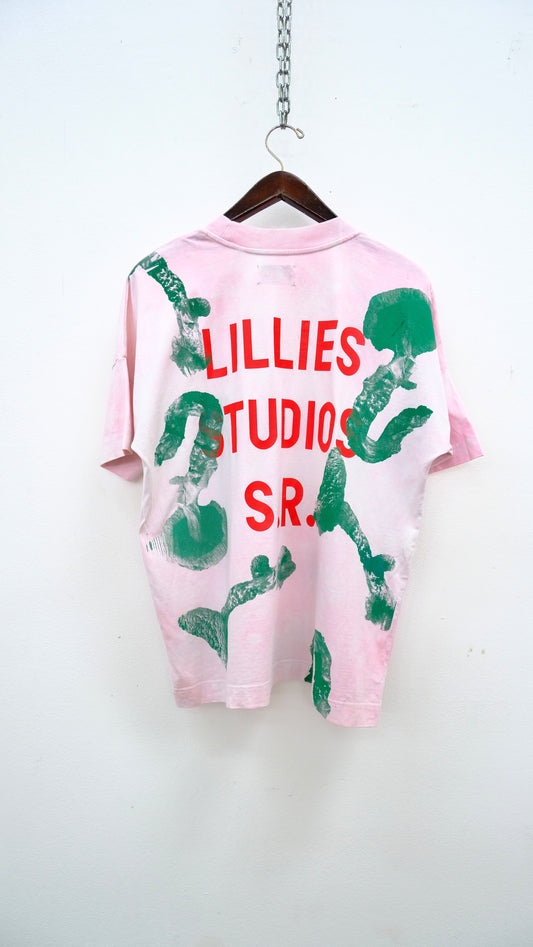 Pink Oversized Cotton Tee