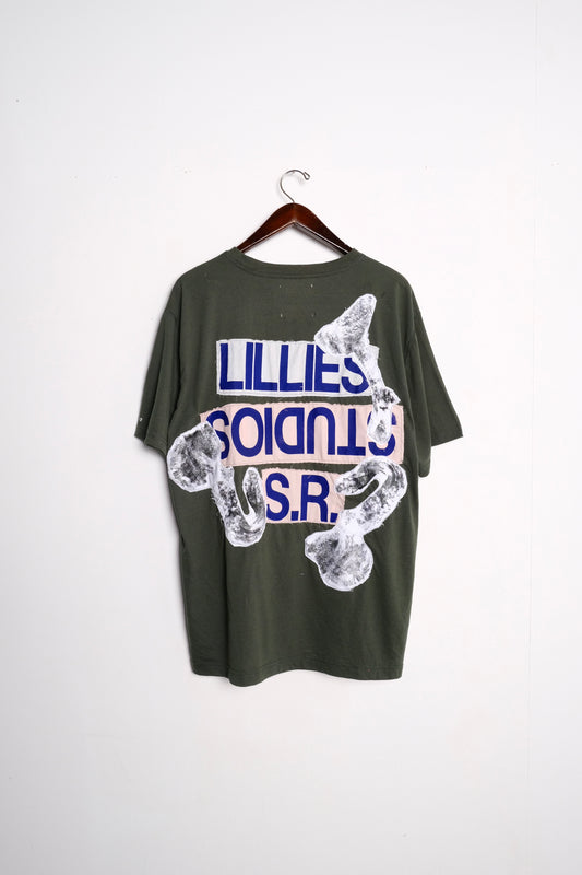 Green Graphic Print T-Shirt