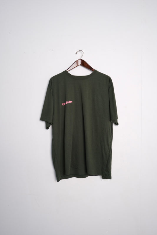 Green Graphic Print T-Shirt