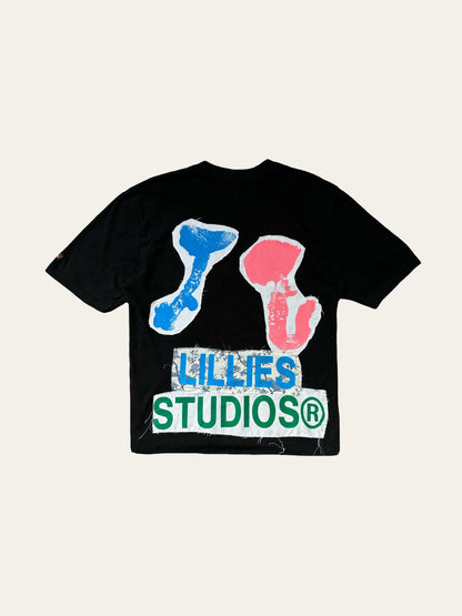 Black Vintage Graphic T-Shirt