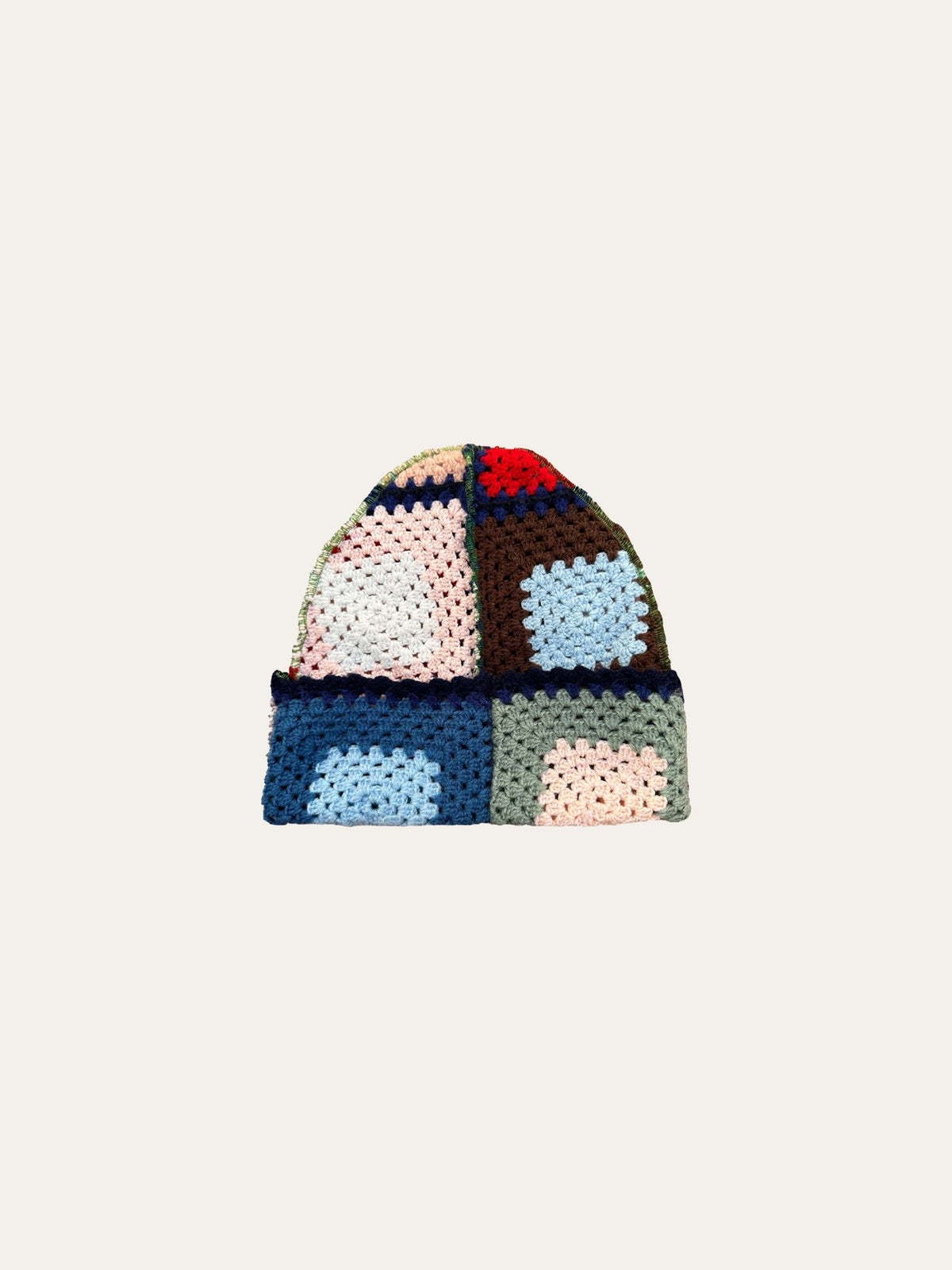Up-cycled Crochet Beanie