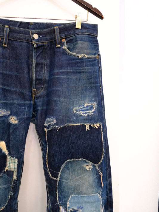 Japanese Selvedge Patchwork Denim