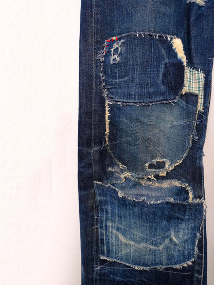 Japanese Selvedge Patchwork Denim