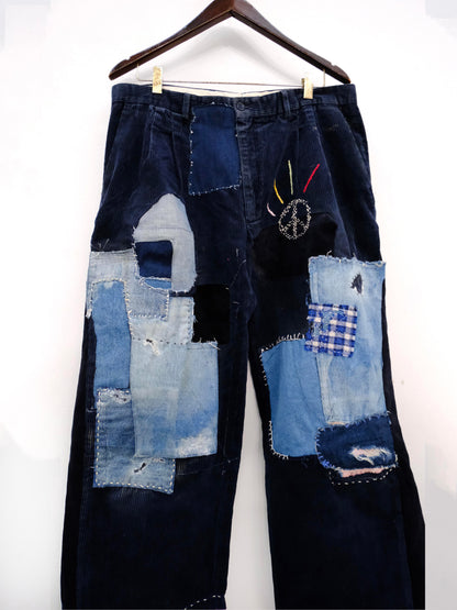 Vintage Japanese Patchwork Cords