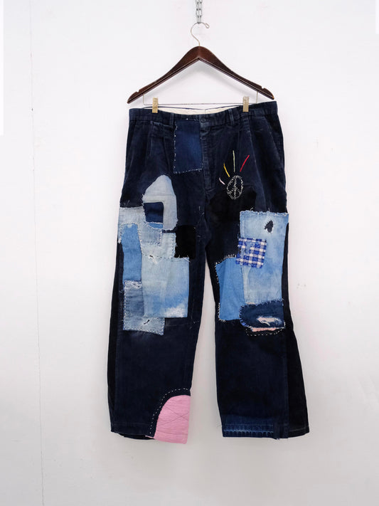 Vintage Japanese Patchwork Cords