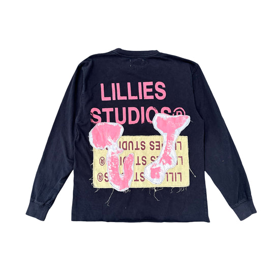 Long Sleeve Multi-textile T-Shirt