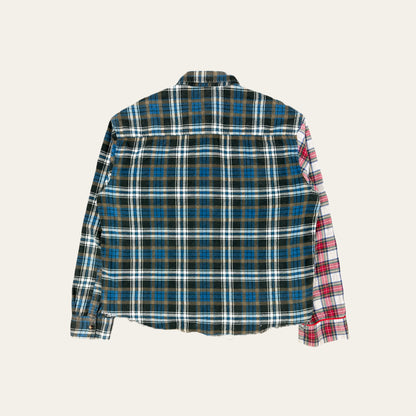 Mixed Flannel Shirt