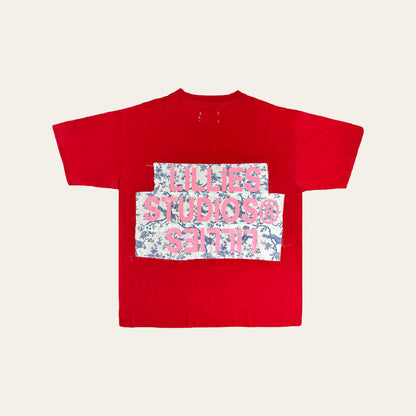 Red Vintage Graphic T-Shirt