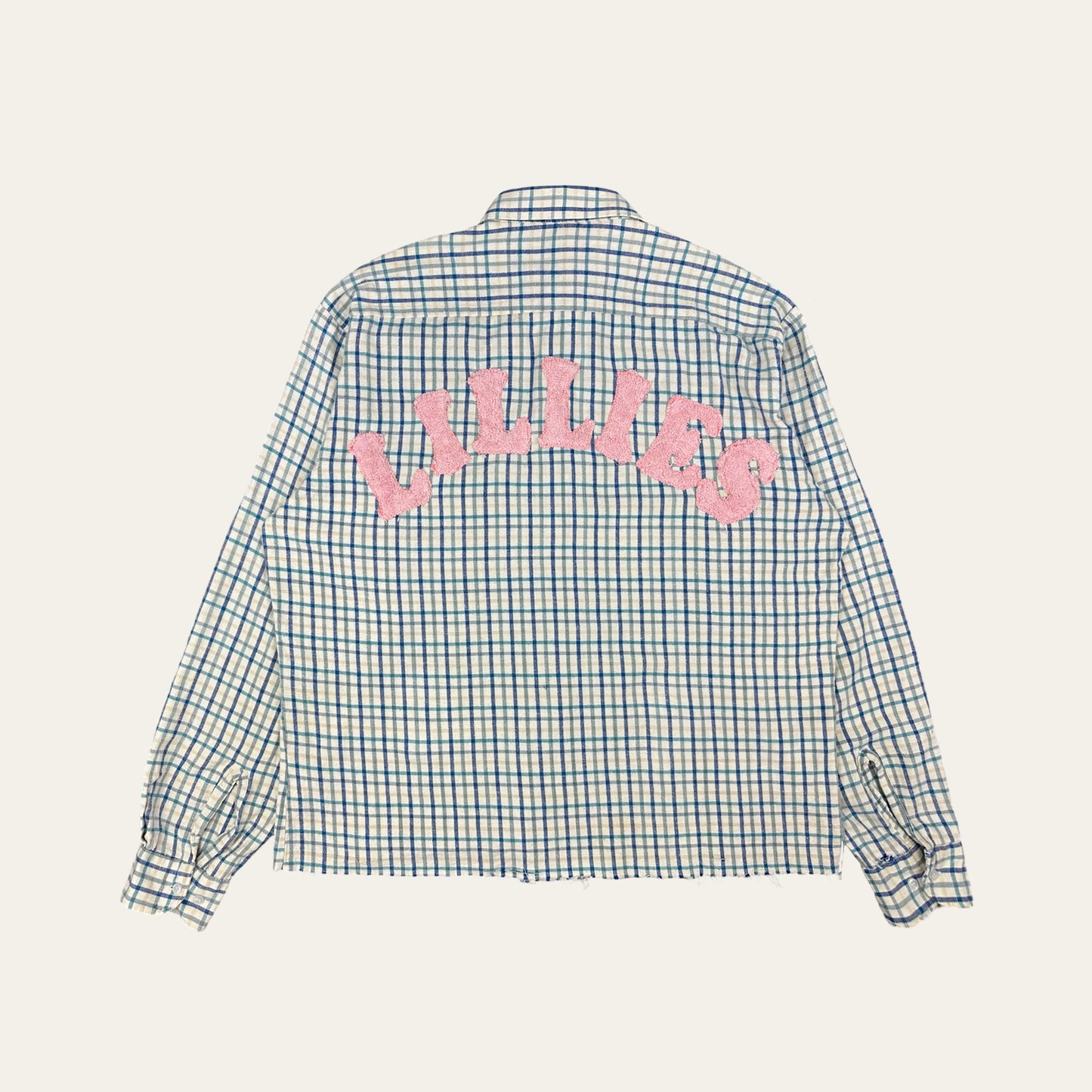 White Check Flannel Shirt