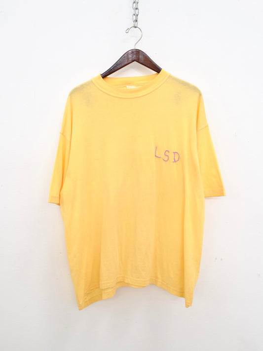 Yellow Vintage Oversized Tee