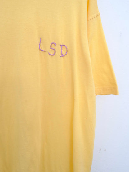 Yellow Vintage Oversized Tee