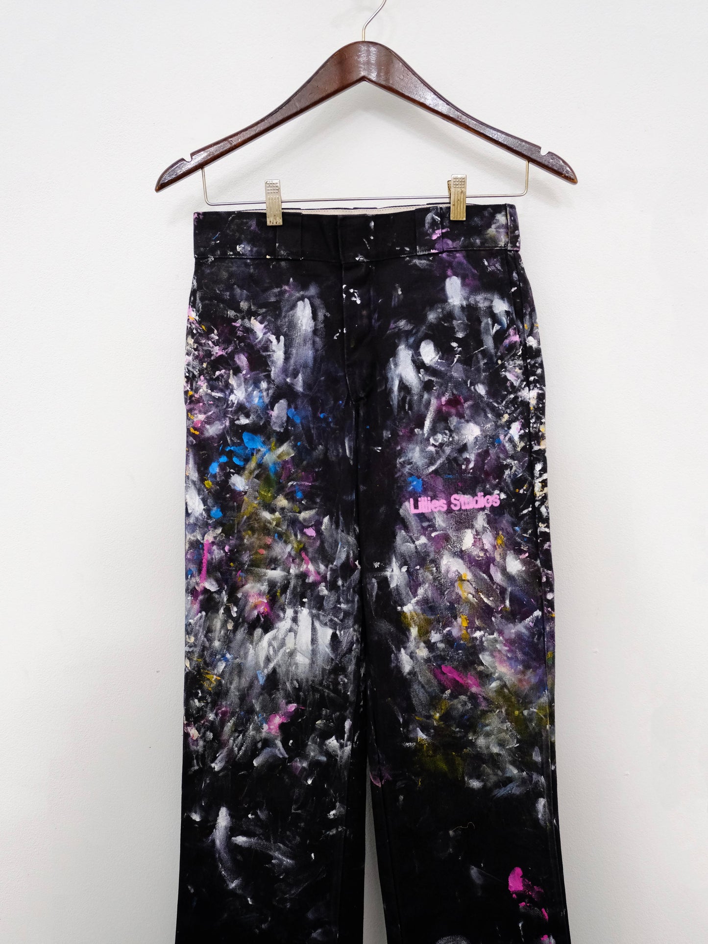 Painted Vintage Dickies Pant Black
