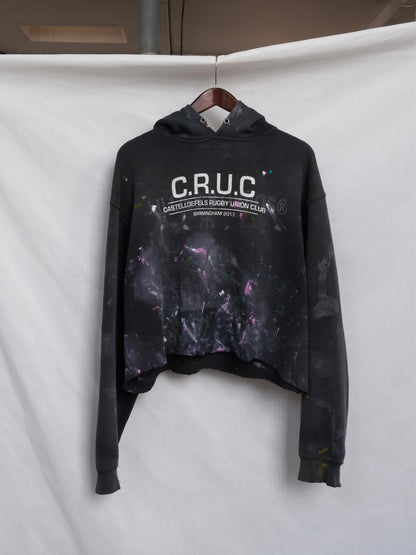 Cropped Vintage Hoodie