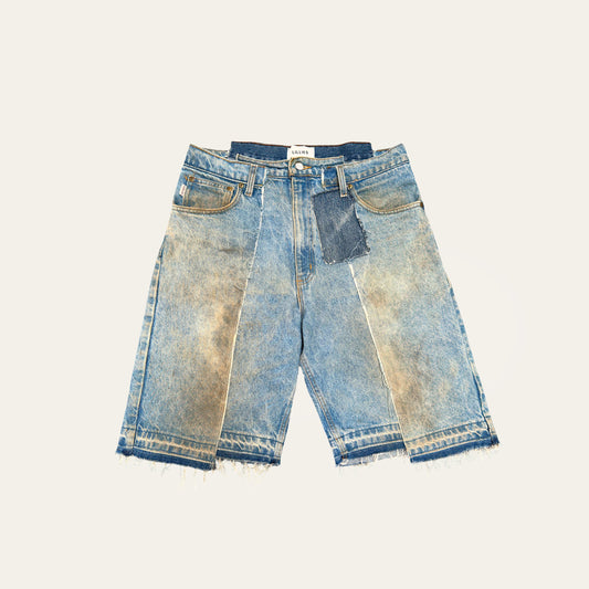 Vintage Up-Cycled Carhartt Denim Shorts