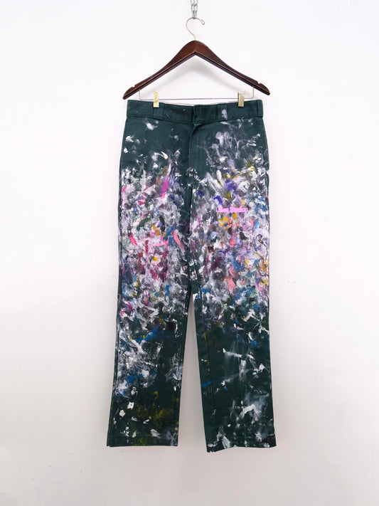 Painted Vintage Dickies Pant Green