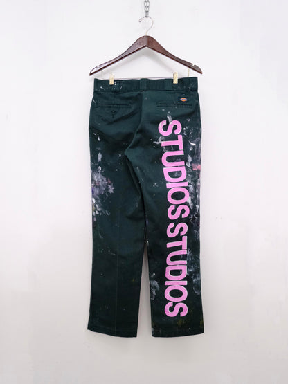 Painted Vintage Dickies Pant Green