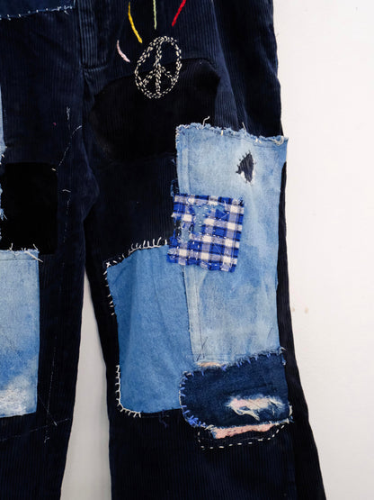 Vintage Japanese Patchwork Cords