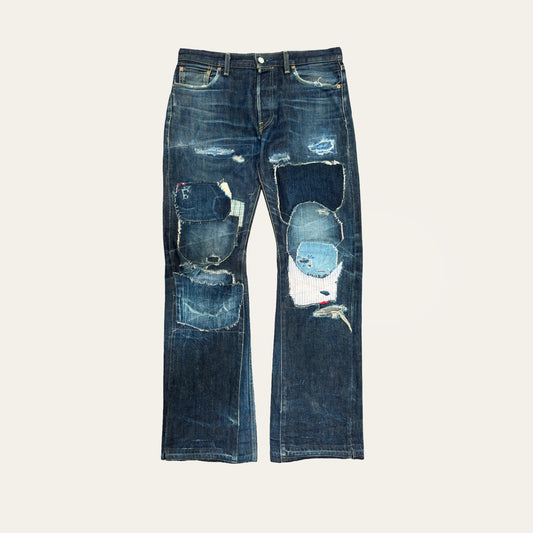 Japanese Recycled Vintage Denim Jeans
